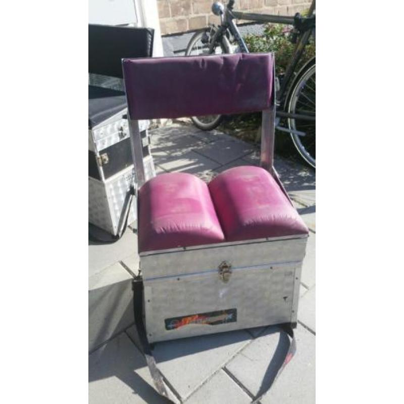 2 viskoffers voor hem en haar,kleur zwart,en donker roze