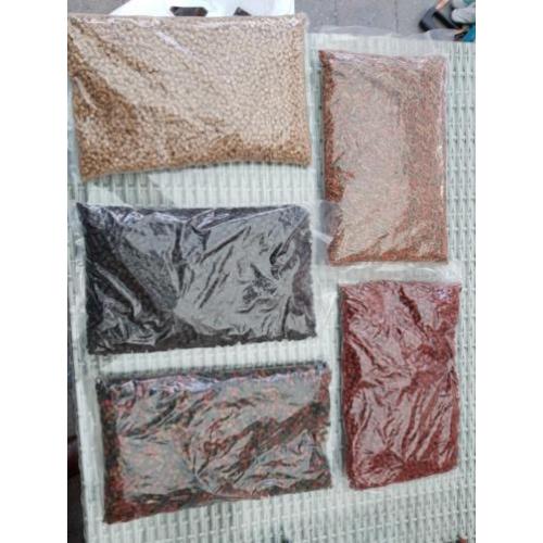 Pellet voer 2mm en 6mm