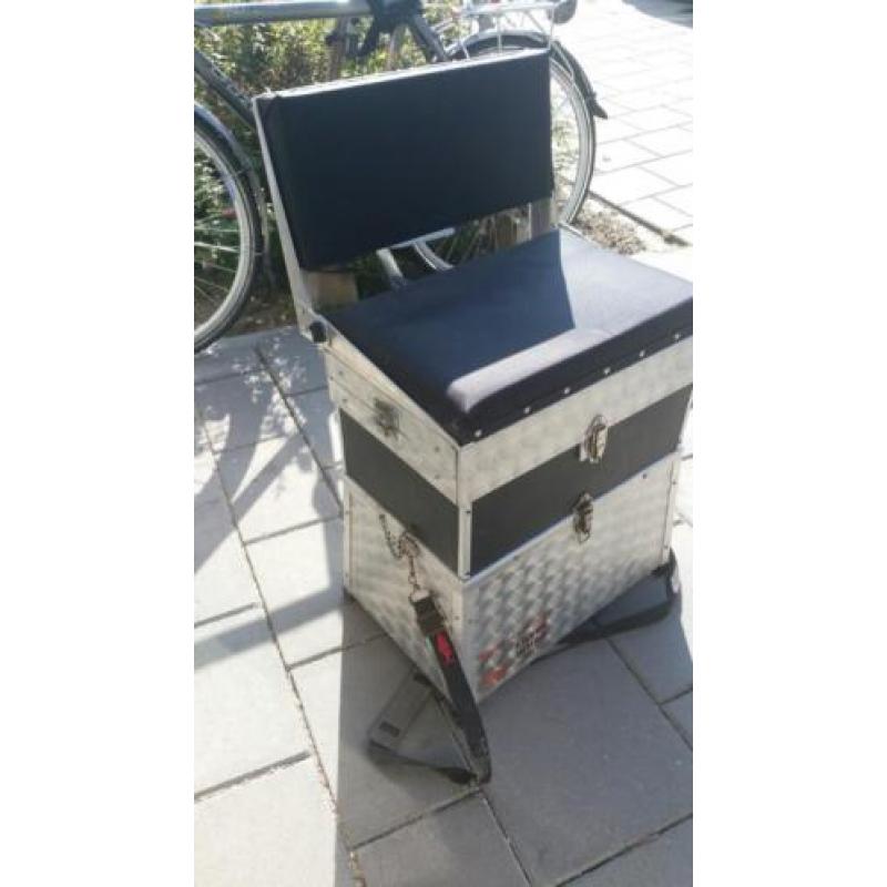 2 viskoffers voor hem en haar,kleur zwart,en donker roze
