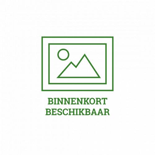 2L Home Tuinstoelkussen Hoge Rug Basic Zwart