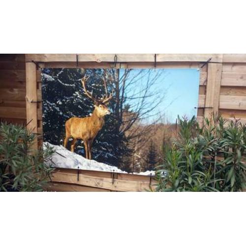 Buitenposter 110x320 cm