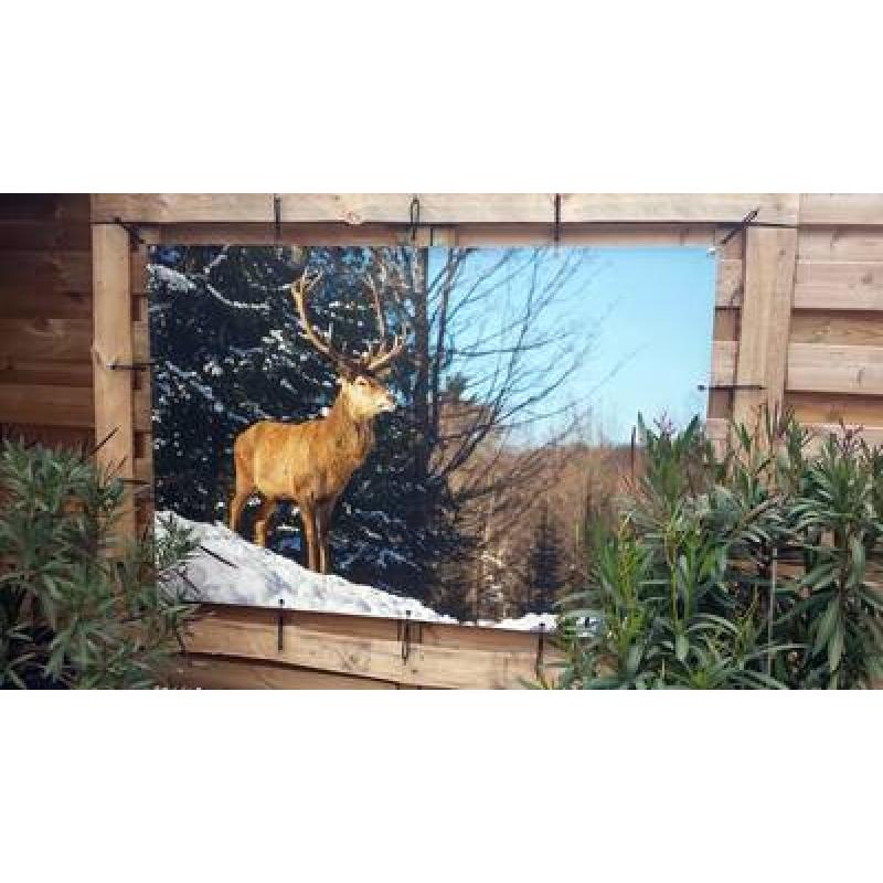 Buitenposter 110x320 cm