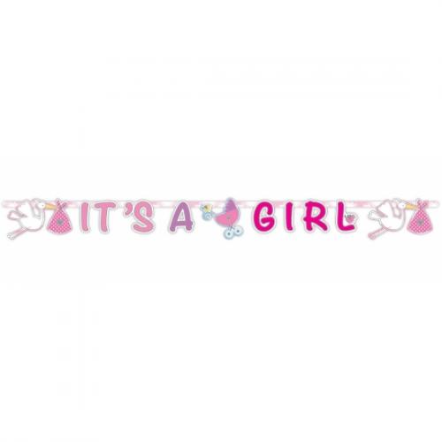 Wenslijn Its a girl 170 cm